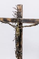 CHOMO (Berlaimont, 1907 - Achères-la-Forêt, 1999), Roger CHOMEAUX, ditCrucifixen tôle,...