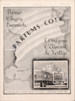 COTY - (années 1930-1950)

Deux publicités anciennes encadrées provenant de magazine...