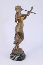 Édouard DROUOT (Sommevoire, 1859 - Paris, 1945)"La Muse des Bois"Épreuve...