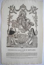 [Imagerie religieuse] CAEN. Alphonse PICARD (1806-1835), actif de 1831 à...