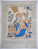 [Imagerie religieuse] CHARTRES. Saints. Jacques-Pierre GARNIER-ALLABRE (1782-1834), actif de 1805...