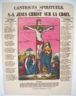 [Imagerie religieuse] METZ. Sujets religieux, petits formats. Charles Nicolas Auguste...