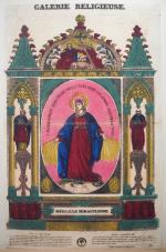 [Imagerie religieuse] METZ. Sujets religieux, grands formats. Charles Nicolas Auguste...
