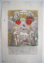 [Imagerie religieuse] ITALIE, famille REMONDINI et divers. XVIIIe siècle.Rare et...