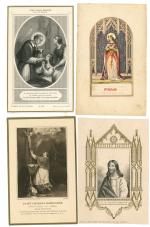 [Imagerie religieuse] IMAGES PIEUSES. XVIIIe, XIXe et XXe siècle.Lot de...