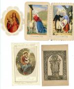 [Imagerie religieuse] IMAGES PIEUSES. XVIIIe, XIXe et XXe siècle.Lot de...