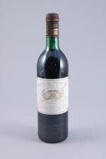 MARGAUX . Château Margaux, 12 bouteilles, 1978.Caisse bois d'origine ouverte.