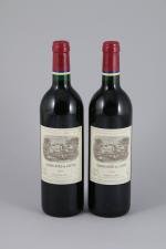 PAUILLAC. Carruades de Lafite, 1997. 2 bouteilles. (N).