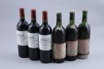 SAINT-ESTÈPHE. Château Merville, 1981. 3 bouteilles. (ME, étiquettes très déchirées)....