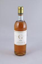 BORDEAUX SUPÉRIEUR. Château Gilette, 1958. 1 bouteille. (TLB, étiquette tachée).