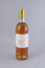 SAUTERNES. Château Gilette, crème de tête, 1971. 1 bouteille. (TLB,...