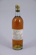 PREMIÈRES CÔTES DE BORDEAUX. Château Fayau, Cadillac, 1947. 1 bouteille....