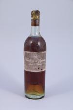 SAUTERNES. Château d'Yquem, Lur-Saluces, 1er Cru Supérieur, 1924. 1 bouteille...