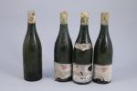 CHASSAGNE-MONTRACHET. Blanc, Jean Bachelet, 3 bouteilles l'une millésimé 1959 (ME,...