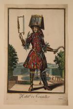 d'après Nicolas II de LARMESSIN (1632-1694)
Gerard VALCK (1652-1726)
"Habit de Coustellier",...