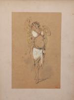 Alfred GRÉVIN (Épineul, 1827 - Saint-Mandé, 1892)Costumes d'opéra et de...