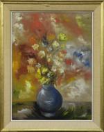 Isidore ROSENSTOCK (1880-1956)
Vase fleuri.

Toile signée "A. MONASTER?."

Haut. 84, Larg. 62...