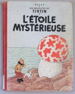 BD JEUNESSE, 21 volumes : HERGÉ. L'Étoile Mystérieuse. Casterman, 1947...