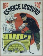 MISTI, Ferdinand MILIFEZ (1865-1923) dit
"Essence Lesourd" (1899).

Affiche en couleurs.

Haut. 125,...
