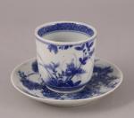 JAPON - Époque MEIJI (1868-1912)

SORBET et PRÉSENTOIR en porcelaine bleu...