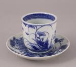 JAPON - Époque MEIJI (1868-1912)

SORBET et PRÉSENTOIR en porcelaine bleu...