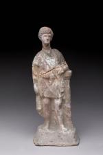 GRANDE GRÈCE - IVe siècle avant J.-C.STATUE d'un personnage aux...