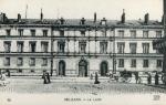 Fig. 4. Anonyme, vue de la façade avant du lycée impérial d’Orléans, XIXe siècle.Carte postale, collection privée.