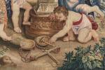 Exceptionnelle tapisserie dite de la galerie de Saint-Cloud figurant Apollon...