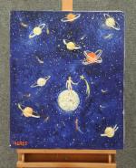 Jean-Pierre LAGRUE (Paris, 1939 - Blois, 2018)
Constellations

Toile signée en bas...
