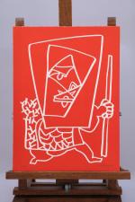 Charles LAPICQUE (Théizé, 1898 - Orsay, 1988)"Le Conjureur", 1968 et...