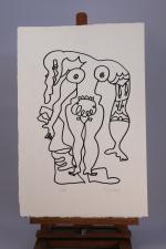 Charles LAPICQUE (Théizé, 1898 - Orsay, 1988)"Iago" et 15 lithographies...