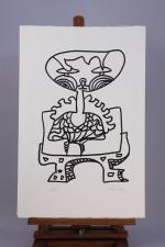 Charles LAPICQUE (Théizé, 1898 - Orsay, 1988)"Iago" et 15 lithographies...