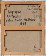 Charles LAPICQUE (Théizé, 1898 - Orsay, 1988)"La passion selon Saint...