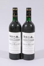 SAINT-ESTÈPHE, Château Lafon-Rochet/Grand Cru Classé, 1986, 2 bouteilles, TLB.
