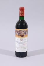 PAUILLAC, Château Mouton Rothschild/1er Grand Cru Classé, 1987, 6 bouteilles,...