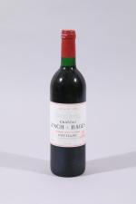 PAUILLAC, Château Lynch-Bages/Grand Cru Classé, 1986, 4 bouteilles, TLB, petits...