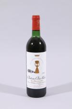 PAUILLAC, Château Clerc Milon/Cru classé, 1981, 4 bouteilles, TLB.