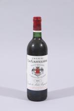 SAINT-EMILION, Château La Gaffelière/1er Grand Cru Classé, 1984, 2 bouteilles,...
