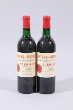 SAINT-EMILION, Château-Figeac/1er Grand Cru Classé B, 1986, 2 bouteilles, TLB,...