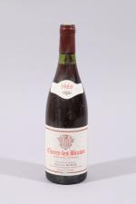 CHOREY LES BEAUNE, Jean-Luc Dubois, 1989, 1 bouteille, 2 cm,...