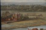 Attribué à François van KNIBBERGEN (1597 (?) - 1665)
Paysage fluvial...