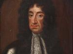 d'après l'École ANCIENNE
Portrait présumé de Charles II Stuart

Panneau. 

Haut. 42,...