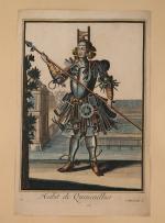d'après Nicolas II de LARMESSIN (1632-1694)Gerard VALCK (1652-1762)"Habit de Quincailler",...