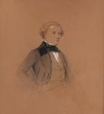 Auguste RAFFET (Paris 1804 - Gènes 1860) Portrait de Paul...