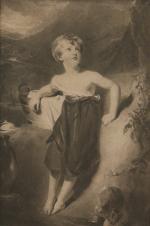 École du XIXe siècle
Portrait de jeune garçon et portrait de...