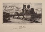 Charles MÉRYON (1821-1868)Le Pont Neuf, 1853 (19 x 18 cm)La...