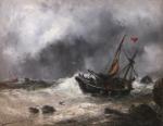 Paul Charles Emmanuel GALLARD-LÉPINAY (1842-1885)
Marine.

Huile sur toile, signée en bas...