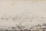 Antonio SENAPE (1788-1850)
Paysage lacustre

Dessin au crayon et encre.

Haut. 16,4, Larg....