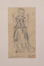 Alfred GRÉVIN (Épineul, 1827 - Saint-Mandé, 1892)Costumes d'opéra et de...