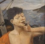 Édouard DROUOT (1859-1945)
Portrait de jeune marin fumant la pipe, 1937.

Toile...